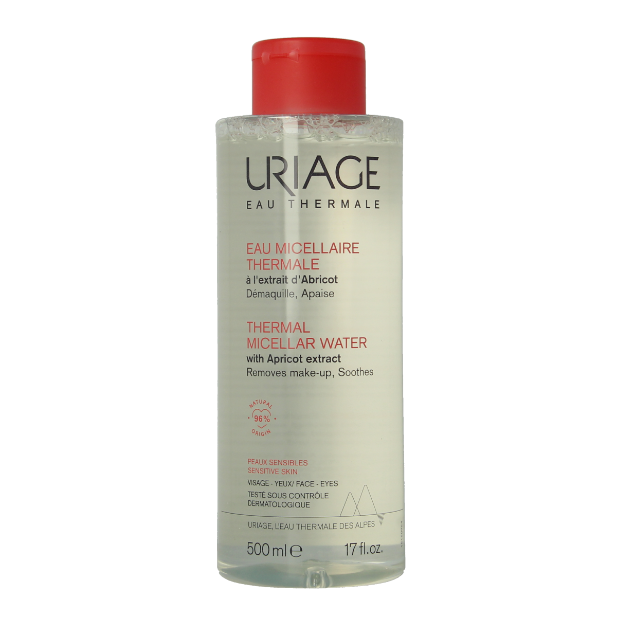 Uriage Thermaal micellairwater gevoelige huid 500.00 Milliliter