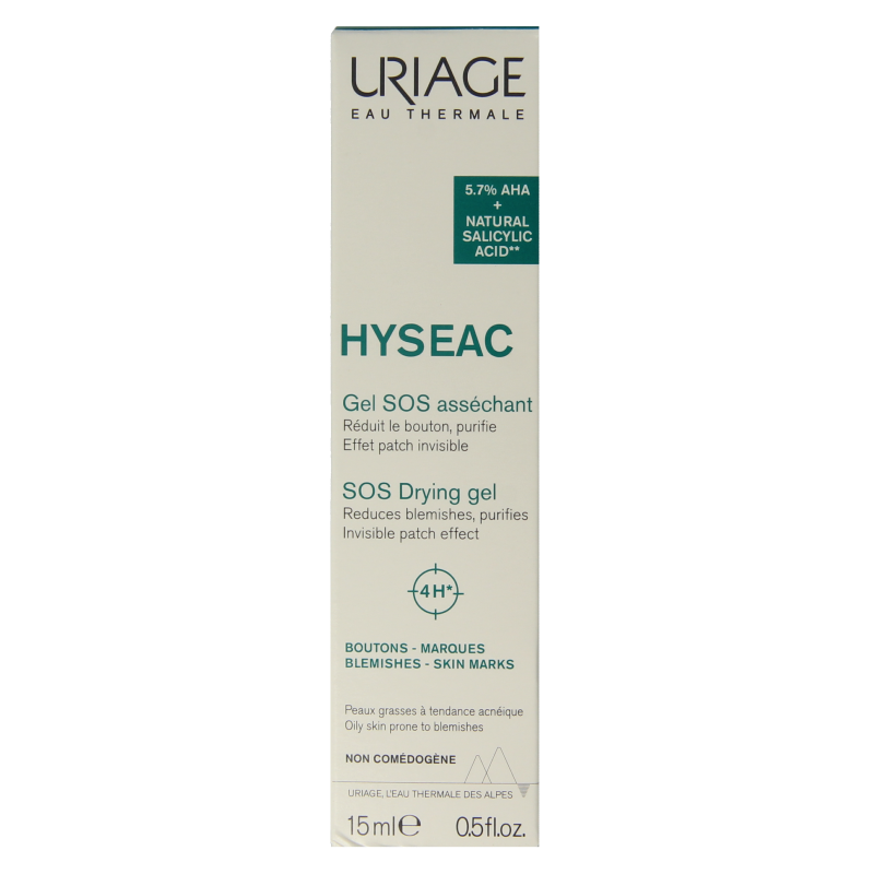 Uriage Hyseac SOS drooggel 15 Milliliter