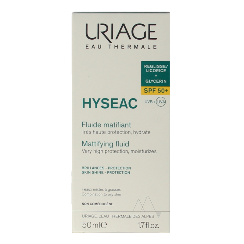Uriage Hyseac fluide SPF50+ 50.00 Milliliter