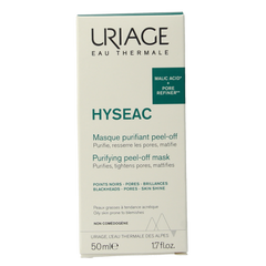 Uriage Hyseac peel off masker 50.00 Milliliter