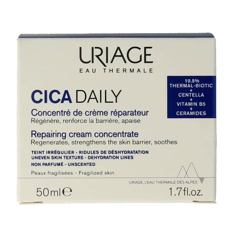 Uriage Cica daily cream concentraat 50 Milliliter