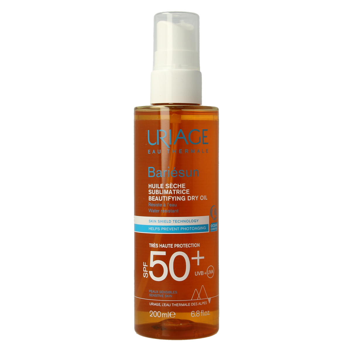Uriage Bariesun SPF50+ olie 200.00 Milliliter