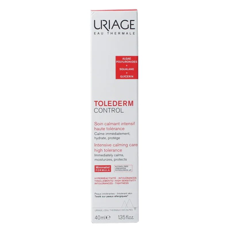 Uriage Tolederm control verzachtend 40 Milliliter