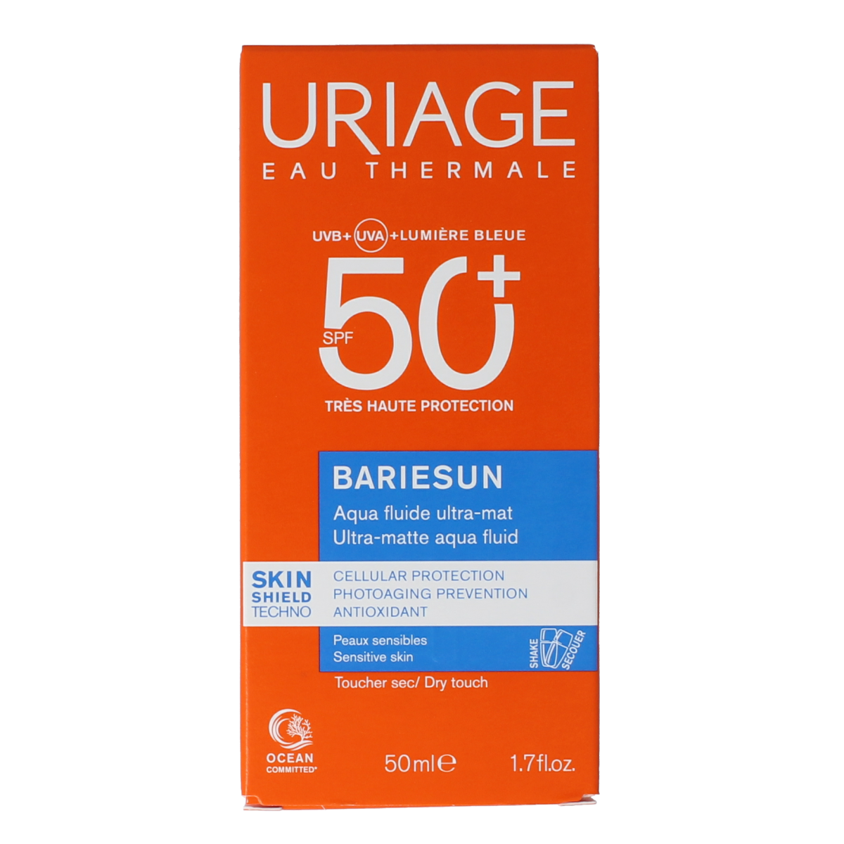 Uriage Bariesun aqua ultramatte SPF50 50.00 Milliliter