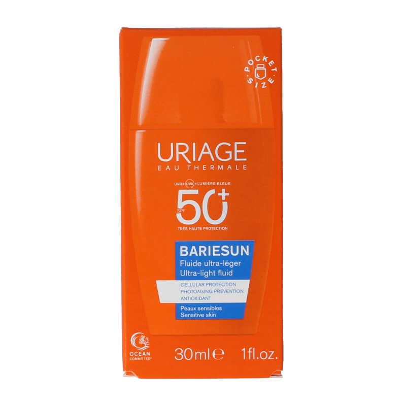 Uriage Bariesun fluid ultralight SPF50 30 Milliliter