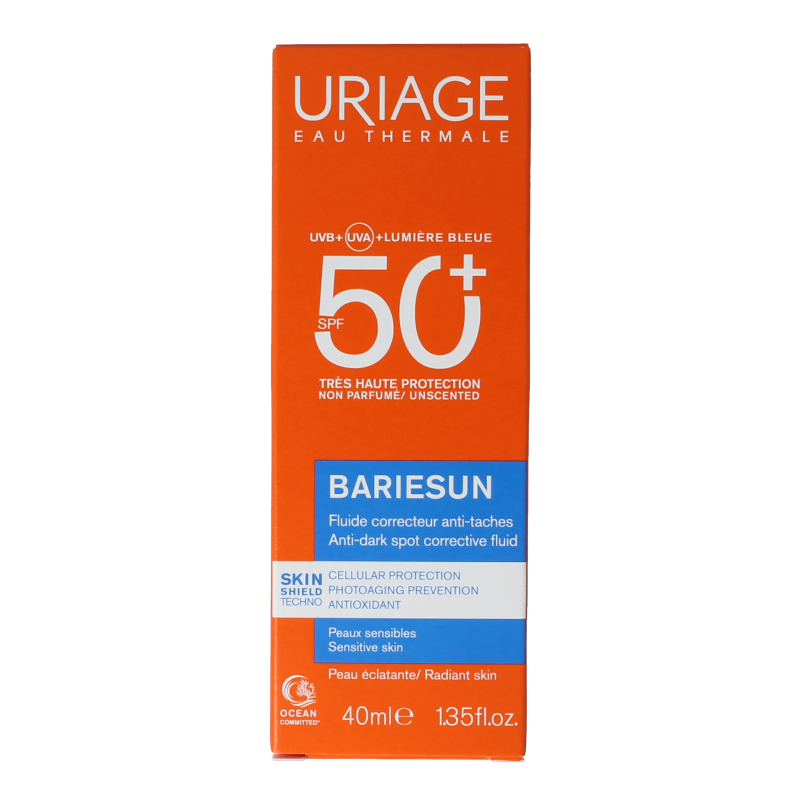 Uriage Bariesun fluid anti dark spots SPF50 40 Milliliter
