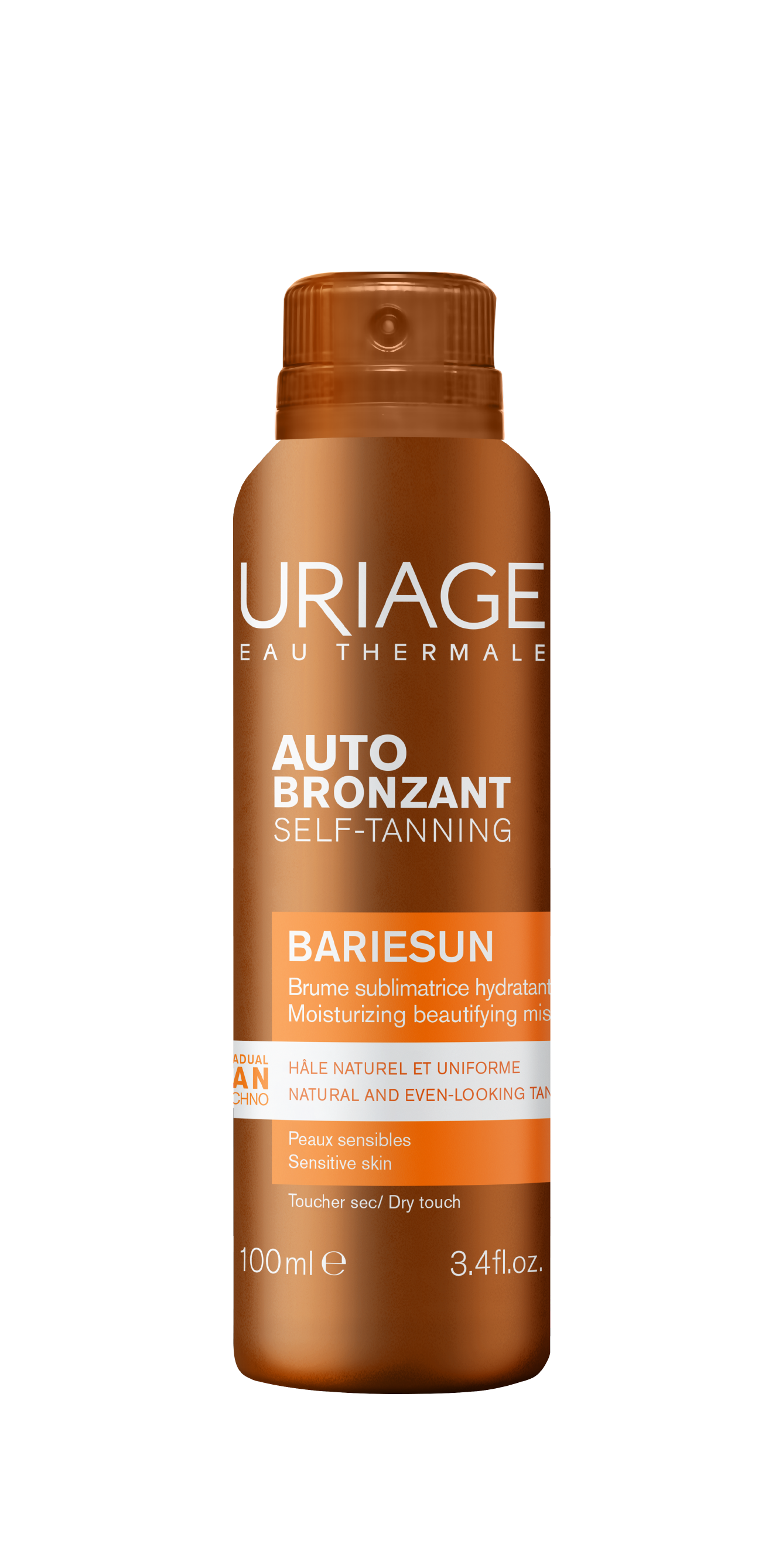Uriage Bariesun self tan thermal mist 100 Milliliter