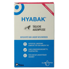 Hyabak Oogdruppels duopack 2 Stuks