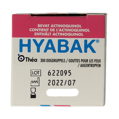 Hyabak Oogdruppels 10 Milliliter