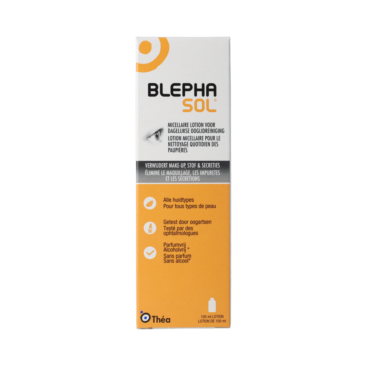 Blephasol Reinigingslotion ooglid 100.00 Milligram