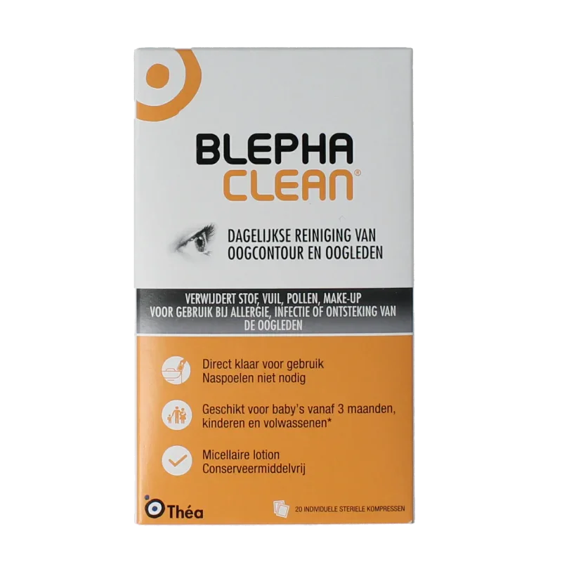 Blephaclean Kompressen 20 Stuks