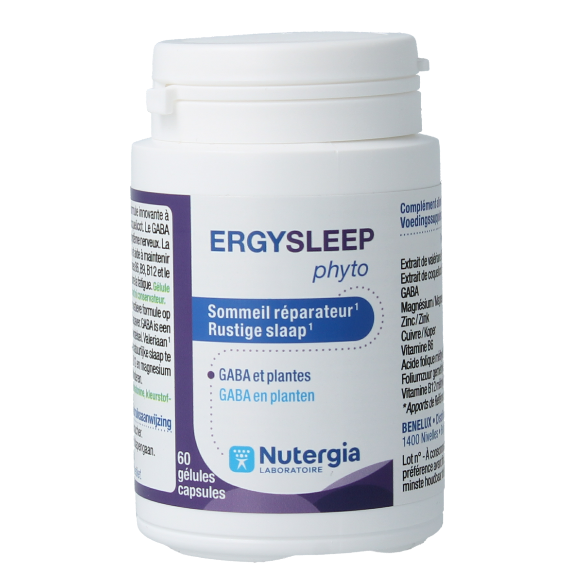 Nutergia Ergysleep phyto 60.00 Capsules