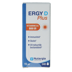 Nutergia Ergy D plus 15.00 Milliliter