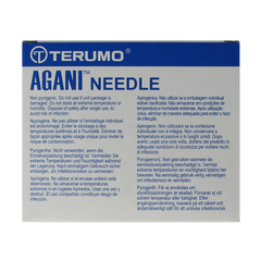 Terumo Injectienaald 38 x 0.9 agani 100.00 Stuks