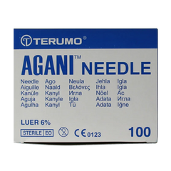 Terumo Injectienaald 38 x 0.9 agani 100 Stuks
