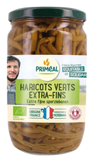Primeal Haricots verts sperziebonen extra fijn bio 660 Gram