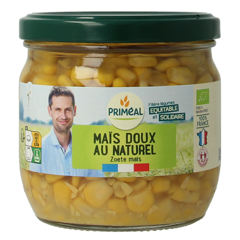 Primeal Mais conserve bio 330 Gram