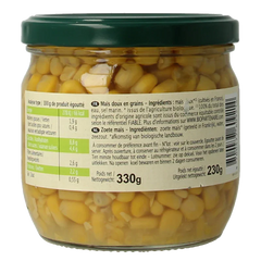 Primeal Mais conserve bio 330 Gram