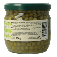 Primeal Doperwten extra fijn bio 330.00 Gram