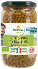 Primeal Doperwten extra fijn bio 660.00 Gram