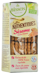 Bisson Zandkoekjes sesam authentiek bio 175.00 Gram