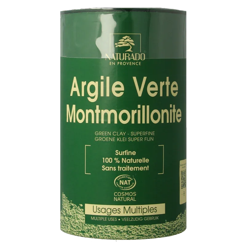 Naturado Groene klei montmorillon fijn 300 Gram