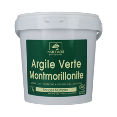 Naturado Groene klei montmorillon emmer 1.00 Kilogram