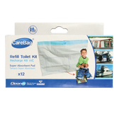 CareBag Meeneemtoilet navulzak 12 Stuks