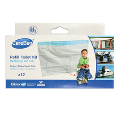 CareBag Meeneemtoilet navulzak 12 Stuks
