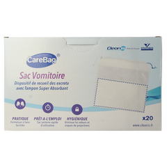 CareBag Carebag braakzak met geurabsorb 20 Stuks