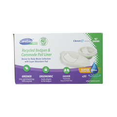 CareBag Pro bedpan & commode liners 700ml 20.00 Stuks