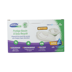 CareBag Pro bedpan & commode liners 700ml 20 Stuks