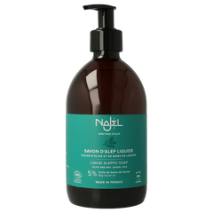 Najel Aleppo Aleppo zeep vloeibaar pompflacon 500 Milliliter