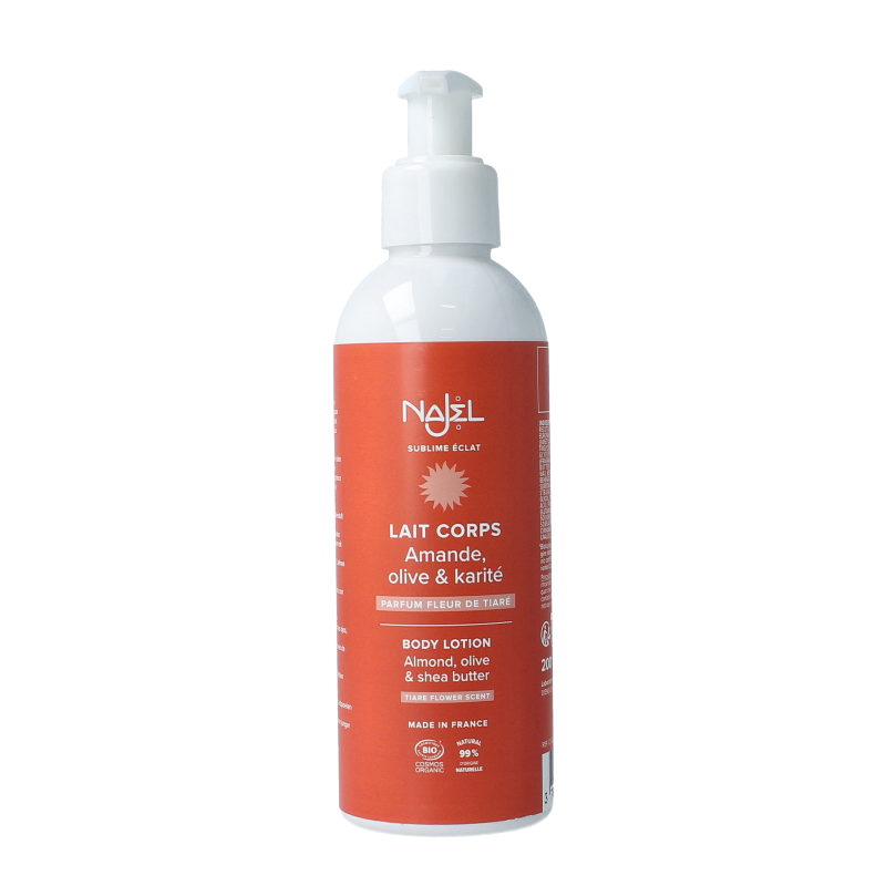 Najel Aleppo Bodymilk tiare flower 200 Milliliter