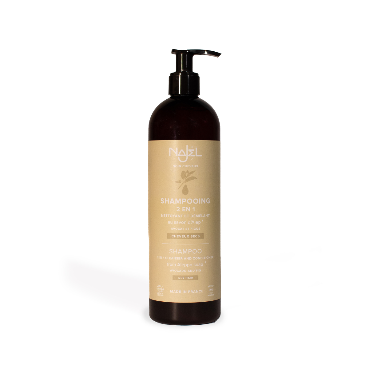 Najel Aleppo Aleppo shampoo droog haar 500.00 Milliliter