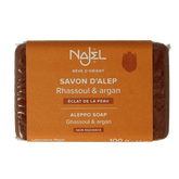 Najel Aleppo Aleppo zeep argan olie lava aarde 100.00 Gram