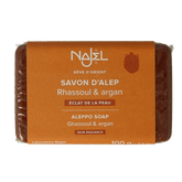 Najel Aleppo Aleppo zeep argan olie lava aarde 100 Gram