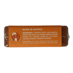 Najel Aleppo Aleppo zeep argan olie lava aarde 100.00 Gram