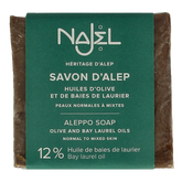 Najel Aleppo Aleppo zeep olijf olie 12% 200.00 Gram