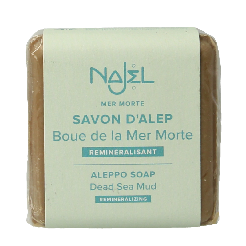 Najel Aleppo Aleppo zeep scrub dode zee klei 100.00 Gram