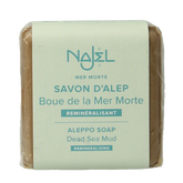 Najel Aleppo Aleppo zeep scrub dode zee klei 100 Gram