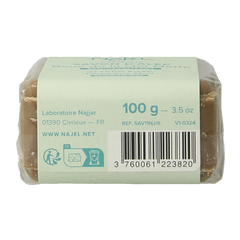 Najel Aleppo Aleppo zeep scrub dode zee klei 100 Gram
