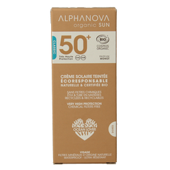 Alphanova Sun Sun bio tinted sunscreen cream golden SPF50+ 50 Gram