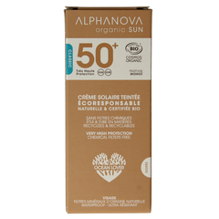 Alphanova Sun Sun bio tinted sunscreen cream golden SPF50+ 50.00 Gram