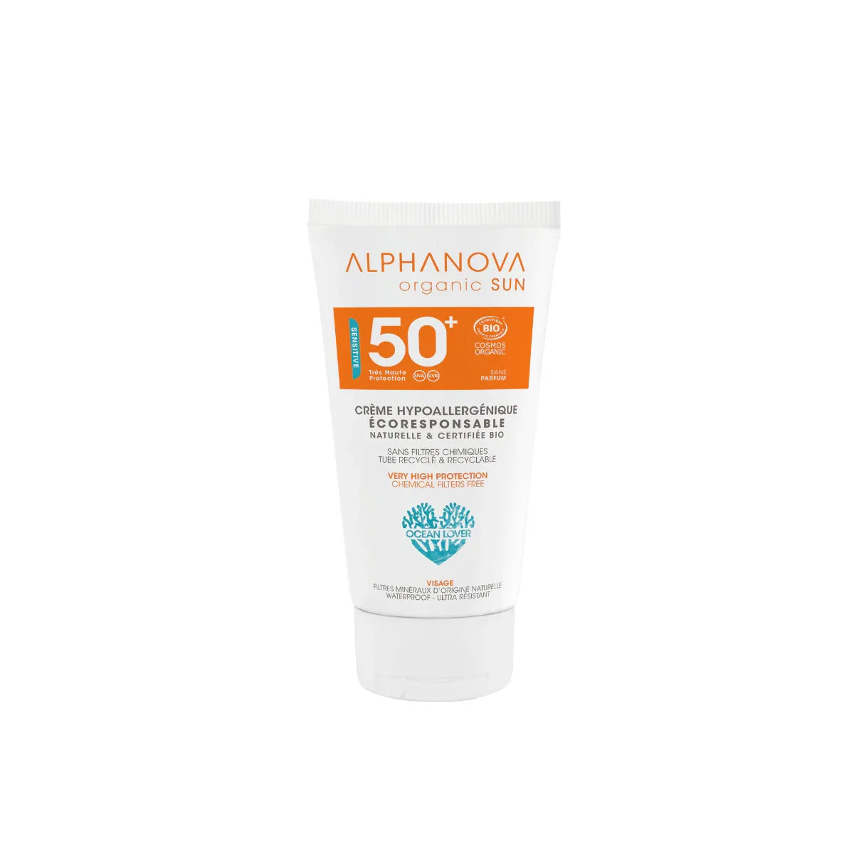 Alphanova Sun Sun biocream SPF50+ waterproof 50 Gram