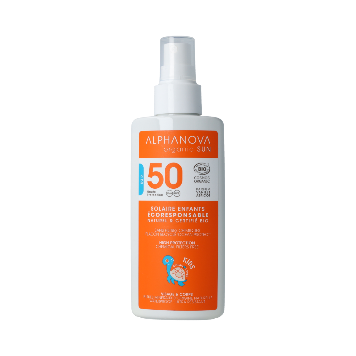 Alphanova Sun Zonnespray kids SPF50 125.00 Gram
