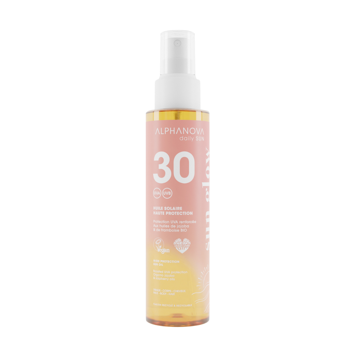 Alphanova Sun Protective sun oil sun glow SPF30 125.00 Milliliter