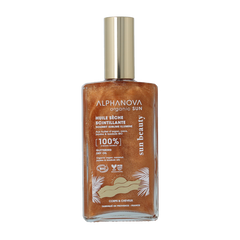 Alphanova Sun Sun glittering dry oil bio 100 Milliliter