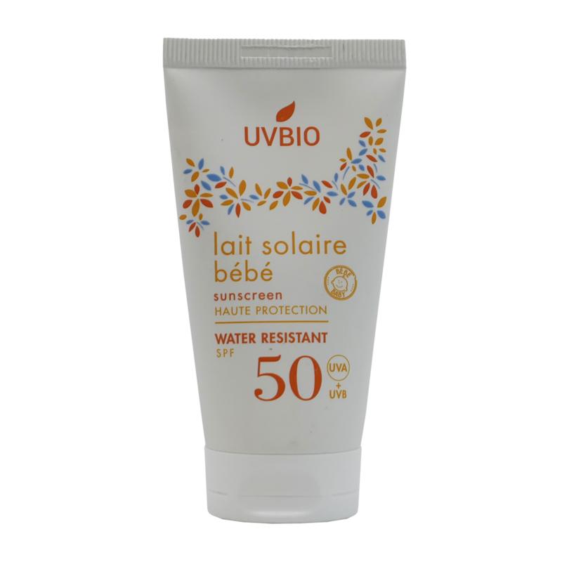 UVBIO Sunscreen baby bio SPF50 50 Milliliter