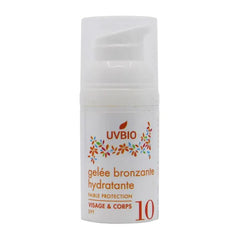 UVBIO Moisturizing tanning gel bio SPF10 30 Milliliter